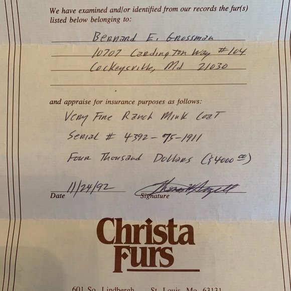 Brown Fine Ranch Mink Male Pelts From Finland Coat - Picture 8 of 8